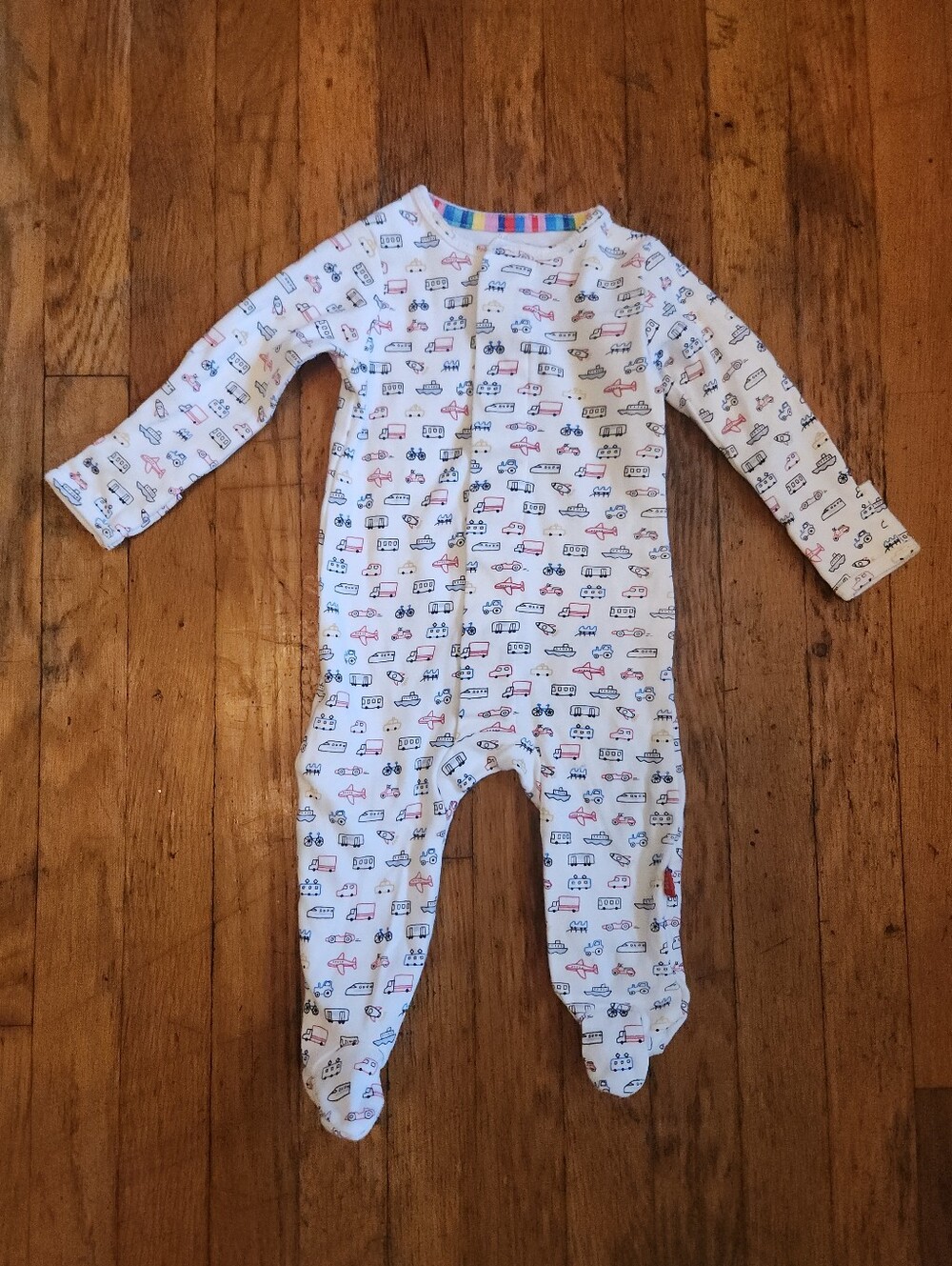 MAGNETIC ME 3-6 Month 2 Piece Organic Cotton Footie Bundle - Picture 3 of 10